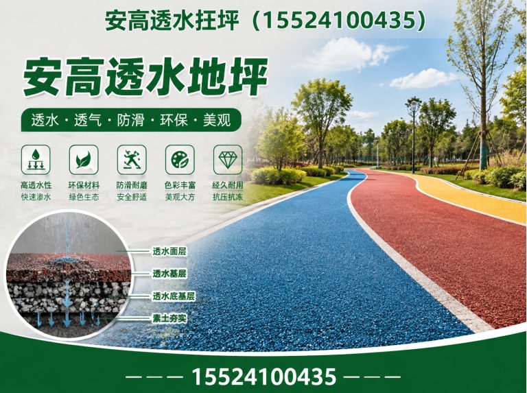 皇姑区安高透水地坪展示图